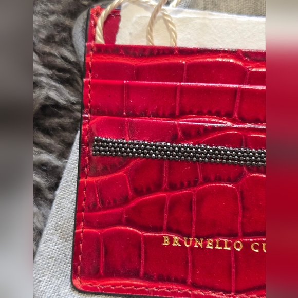 Brunello Cucinelli Card Holder. - Picture 6 of 13